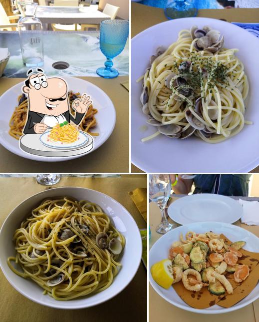 Spaghetti alla carbonara al Tutto Esaurito Ristorante e Campeggio