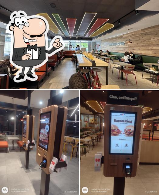 Siediti a un tavolo di Burger King