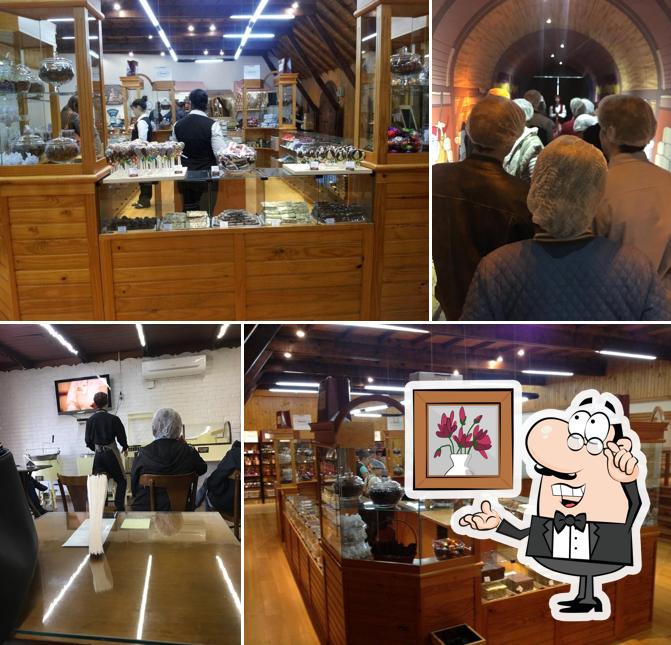 Veja imagens do interior do Chocolates Prawer