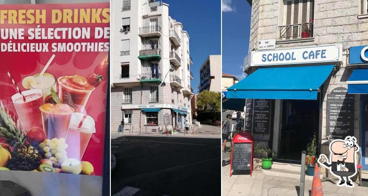 L'intérieur de School Café