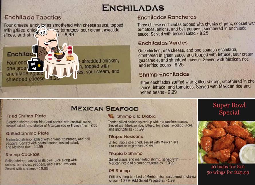 Los Encinos Bruce in Bruce Restaurant menu and reviews