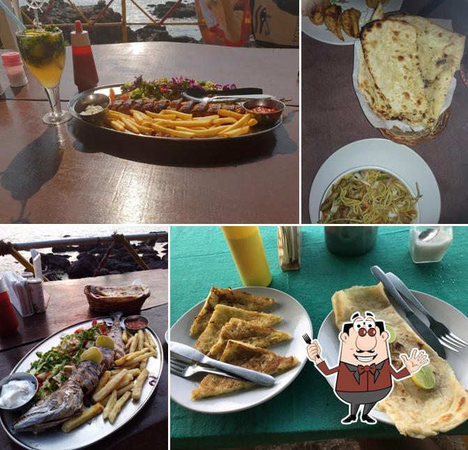 Food at Outback Restaurant