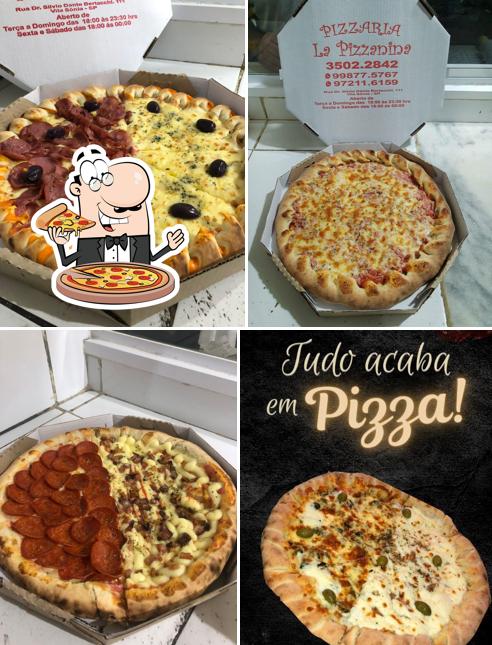 Consiga pizza no Pizzaria La Pizzanina