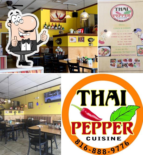 Thai Pepper Cuisine, 2010 Rte 291 in Harrisonville Restaurant menu