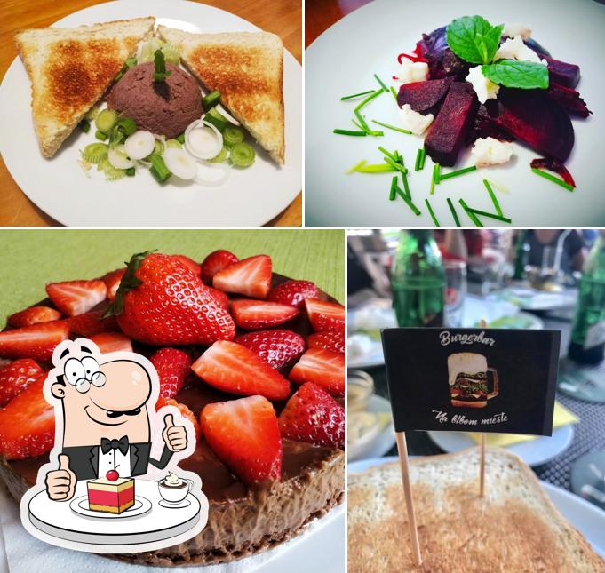 Burger Bar propose un nombre de desserts