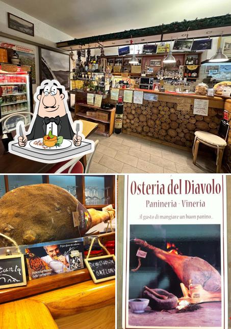 Cibo al Osteria del Diavolo