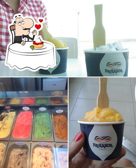 Frisabor Marco Zero: Sorvete, Picolé, Sorveteria, Delivery em Recife PE oferece uma gama de sobremesas