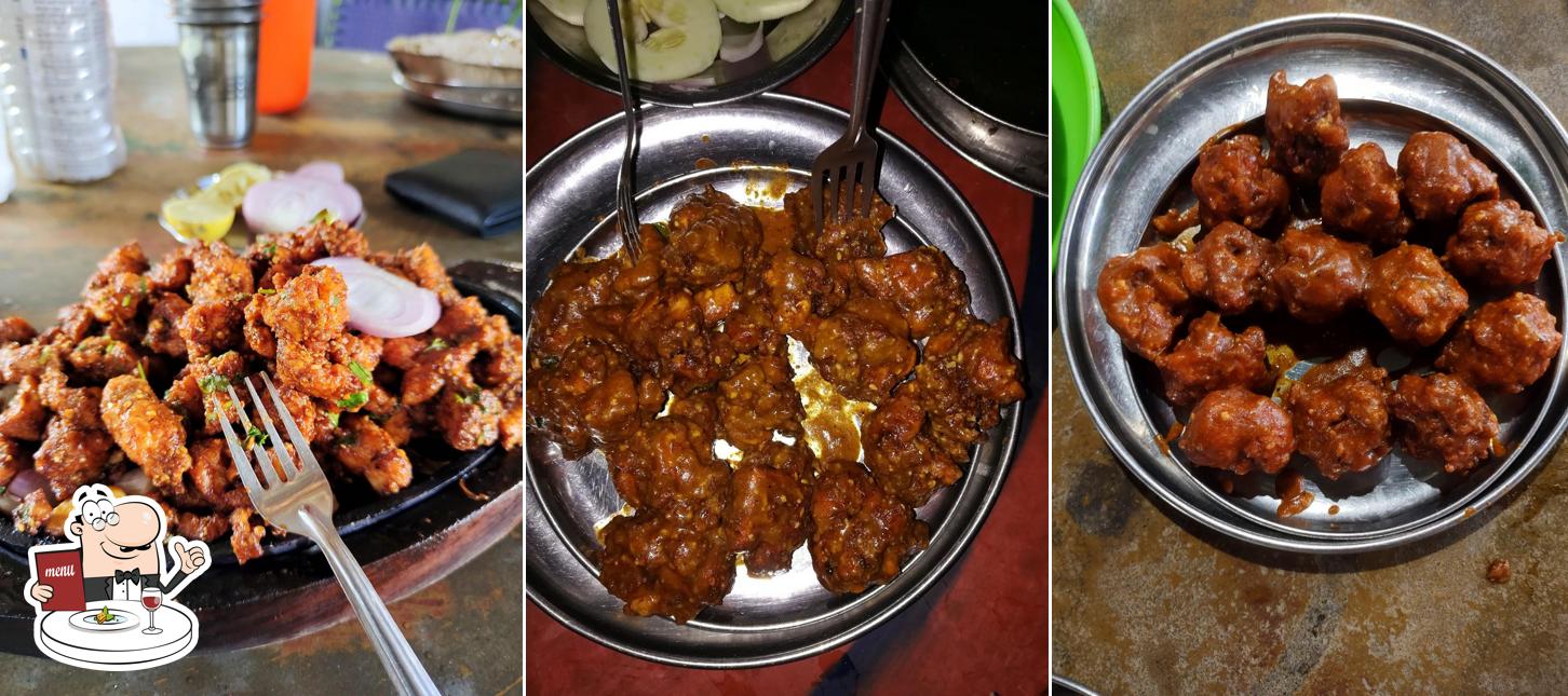 Food at Ganesh Dhaba