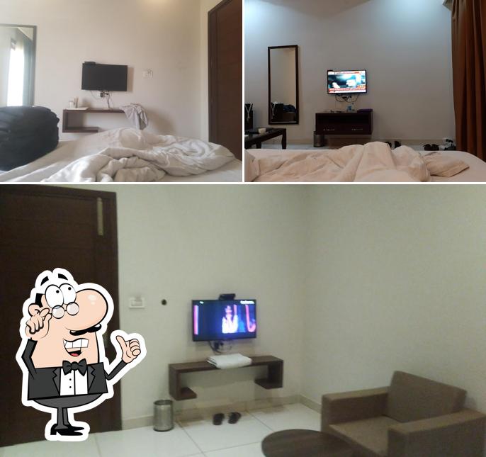 The interior of IRIS Hotel & Restaurant