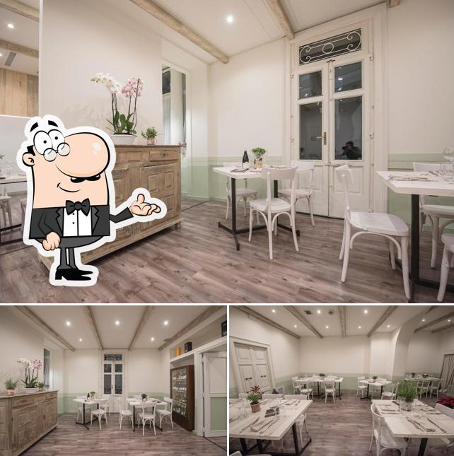 Gli interni di La Cantina Villa Elena