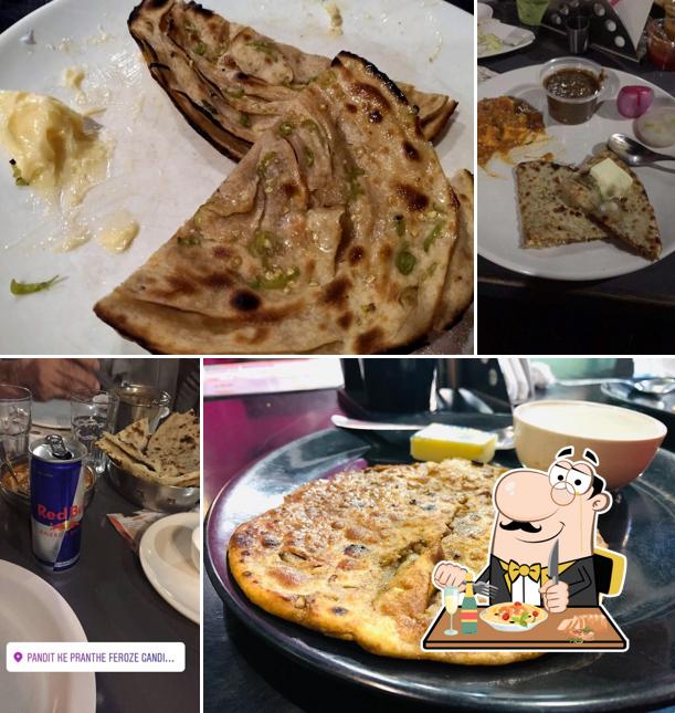 Meals at Pandit Ji De Pranthe (Pandit Ji Di Hatti)
