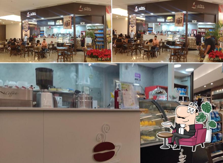 Veja imagens do interior do Café do Feirante