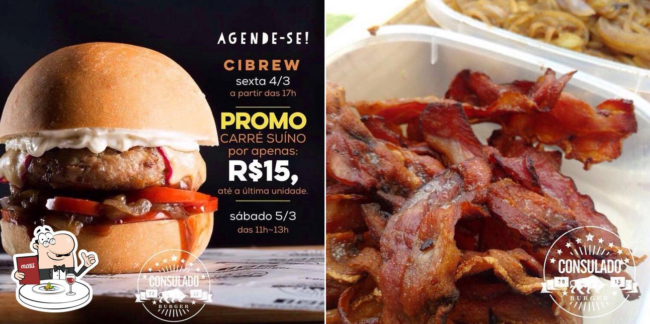 Platos en Consulado Burger Recife PE