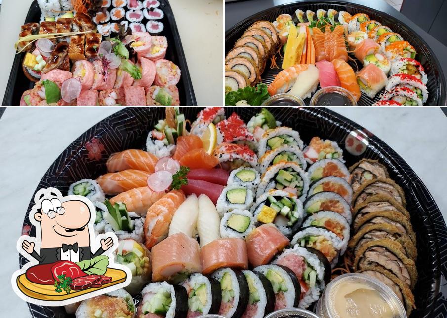 Choisissez des repas à base de viande à Oshika Sushi