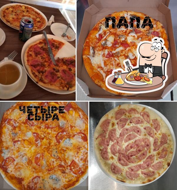 Essayez des pizzas à Papa Pitstsa