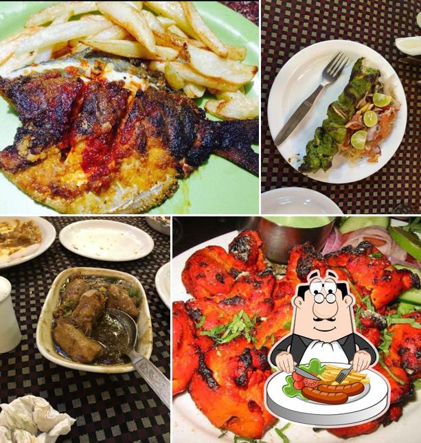 Food at Friends Treat Family Restaurant