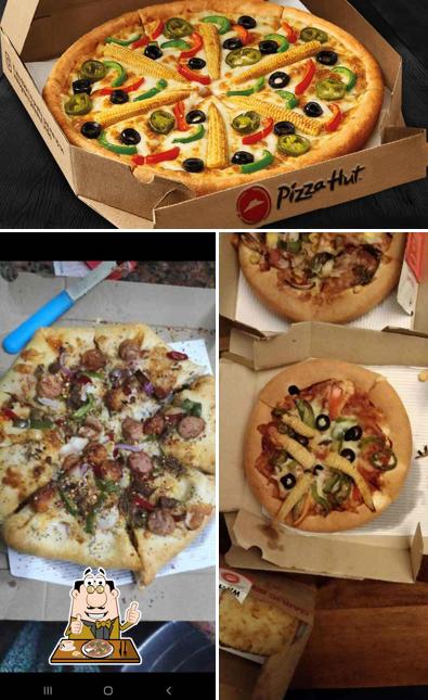 Pick pizza at Pizza Hut
