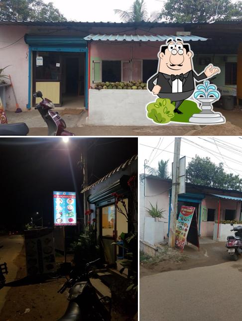 The picture of Sri Selva Ganpathi Mess’s exterior and interior