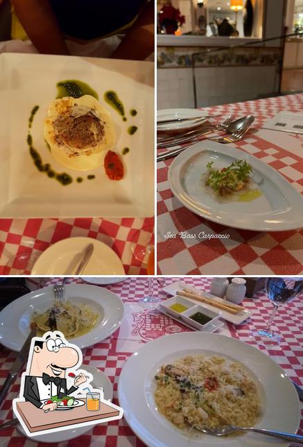 Еда в "Ristorante Villa Cipriani"