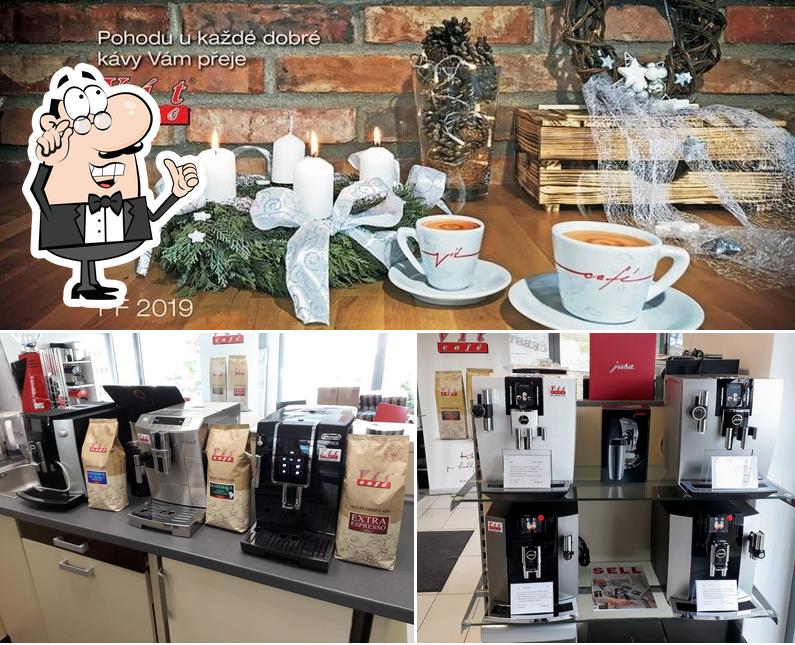 El interior de Vítcafé - Sales of coffee and espresso machines
