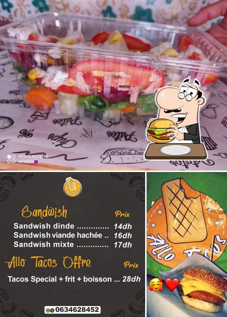 Prenez un hamburger à Allo tacos