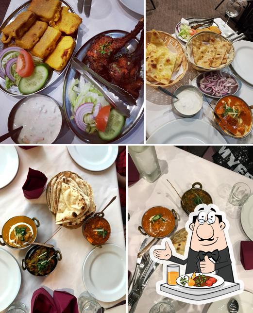 Meals at Taj Tandoori Indian Restaurant