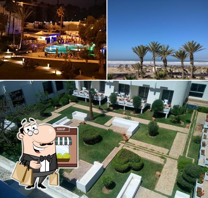 Profitez de la vue de l'espace ouvert de Club Marmara Agadir