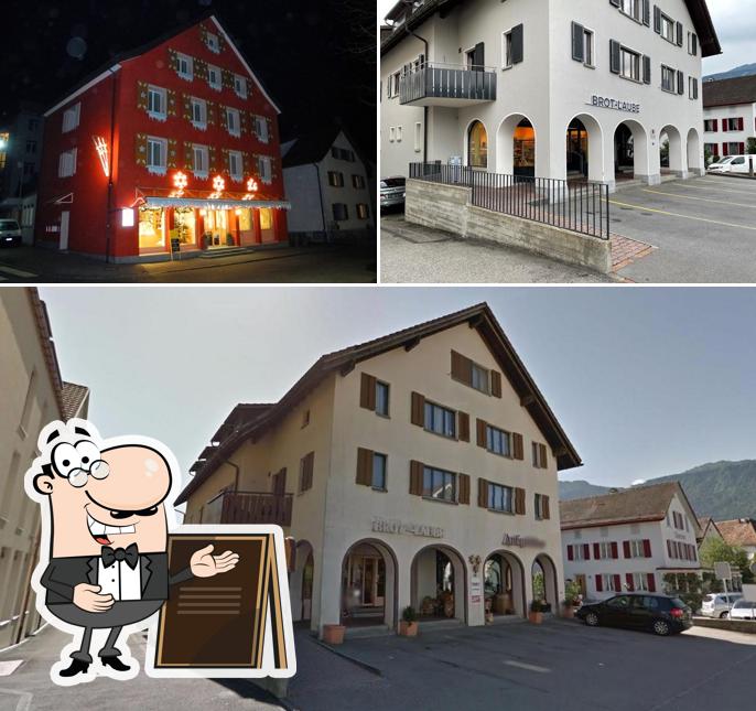 L'extérieur de Bäckerei Gwerder, Filiale Maienfeld