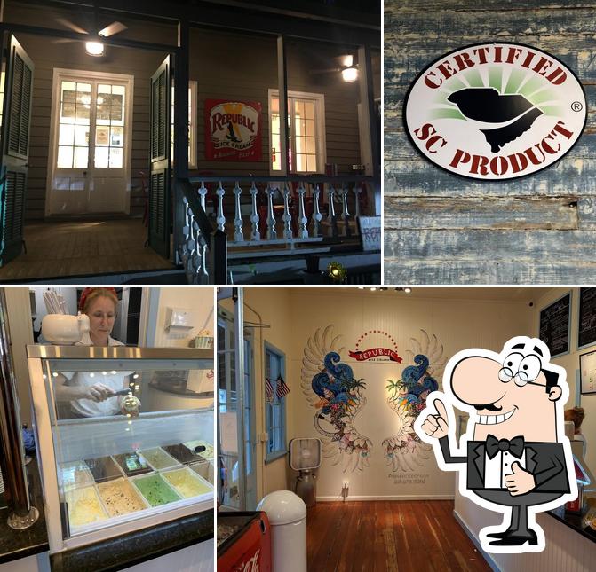 Republic Ice Cream in Sullivan's Island Restaurant menu and reviews