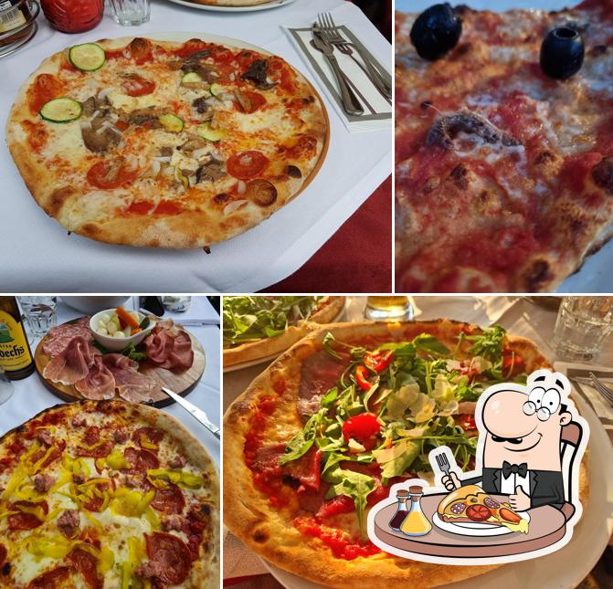 Essayez des pizzas à Al Cervo