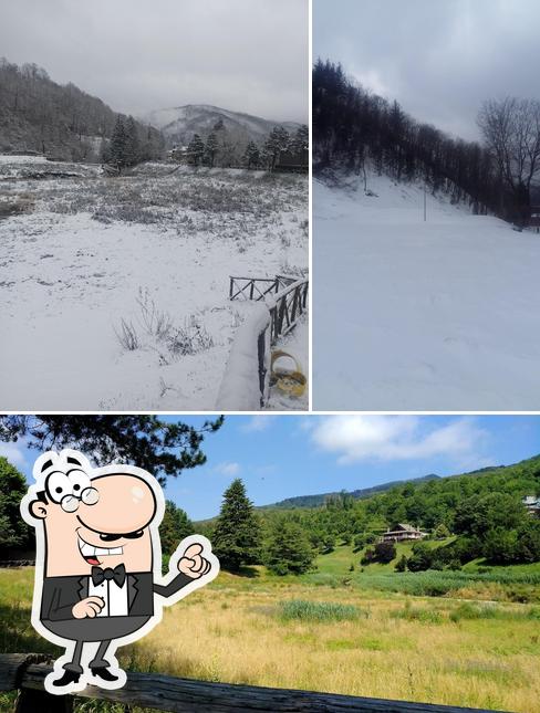 Gli esterni di Chalet Montepiano