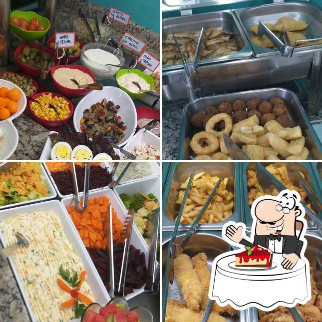 Doce Vida Espaço Gourmet provê uma gama de pratos doces