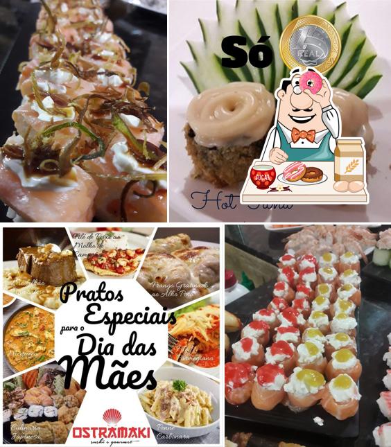 Ostramaki Sushi provê uma gama de pratos doces
