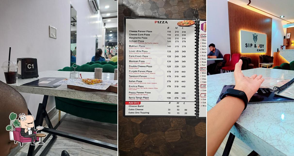 Check out how sip & joy cafe and restaurant looks inside