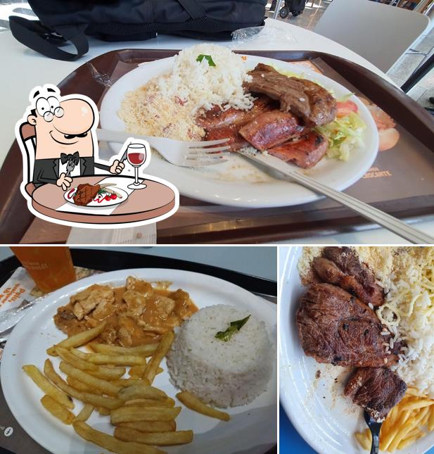 Experimente refeições de carne no Giraffas Aeroporto Viracopos