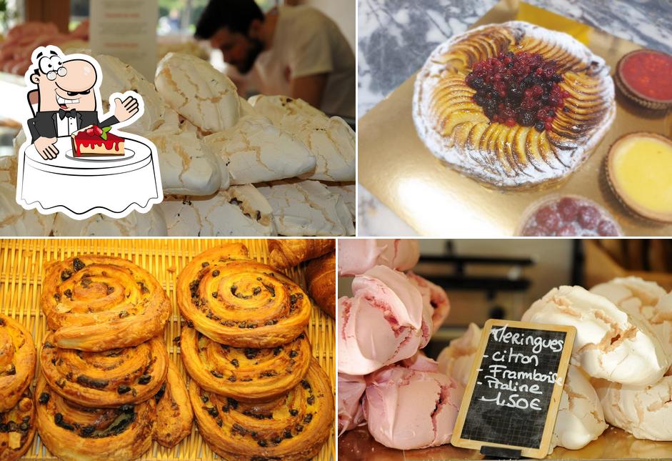 Boulangerie Favre propose une variété de plats sucrés