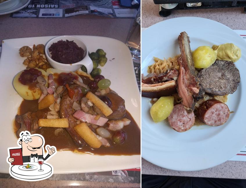 Plats à Buffet de la Gare Gampel-Steg