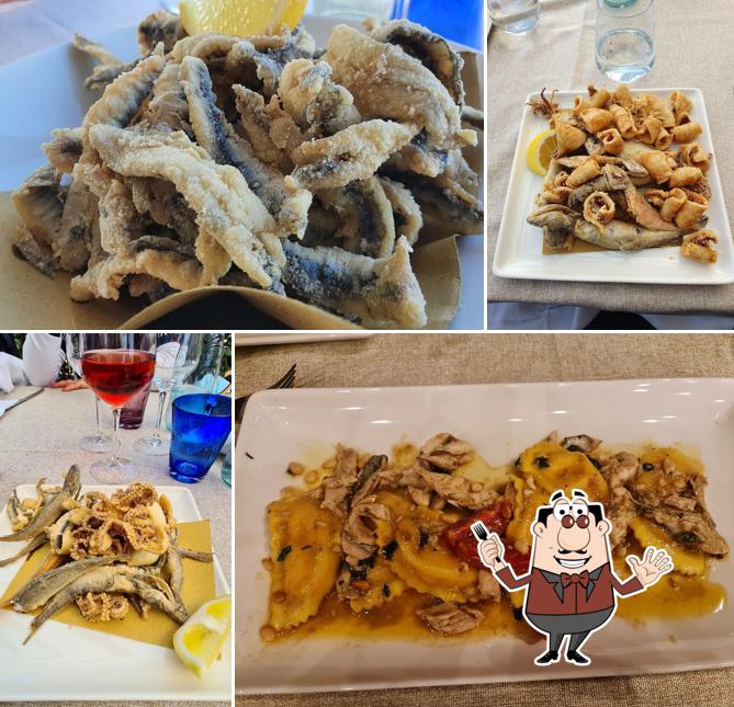 Cibo al Lido Pesce Palombo