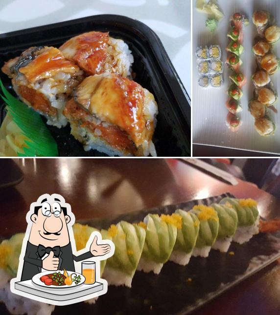 Food at Sake Sushi & Grill
