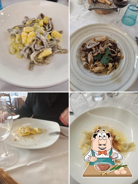 Ravioli al Trattoria Dei Portici