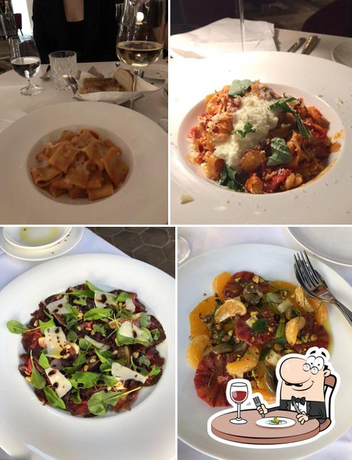 Platos en Sofia Italian Restaurant Toronto