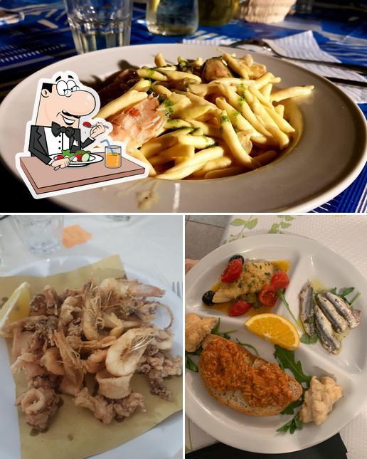 Platti al Trattoria Del Pesce Povero