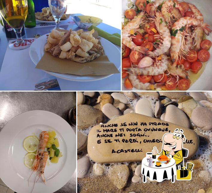 Cibo al Chalet Nicolina Beach