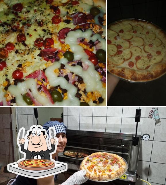 No PIZZA DA REGINA, você pode desfrutar de pizza