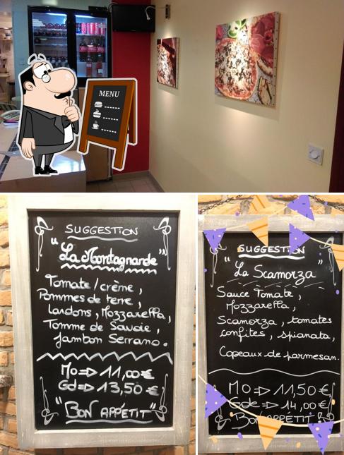 Le menu du tableau liste les options disponibles)