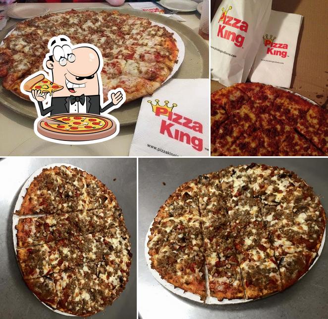 Pizza King, 305 IN930 in New Haven Restaurant menu and reviews