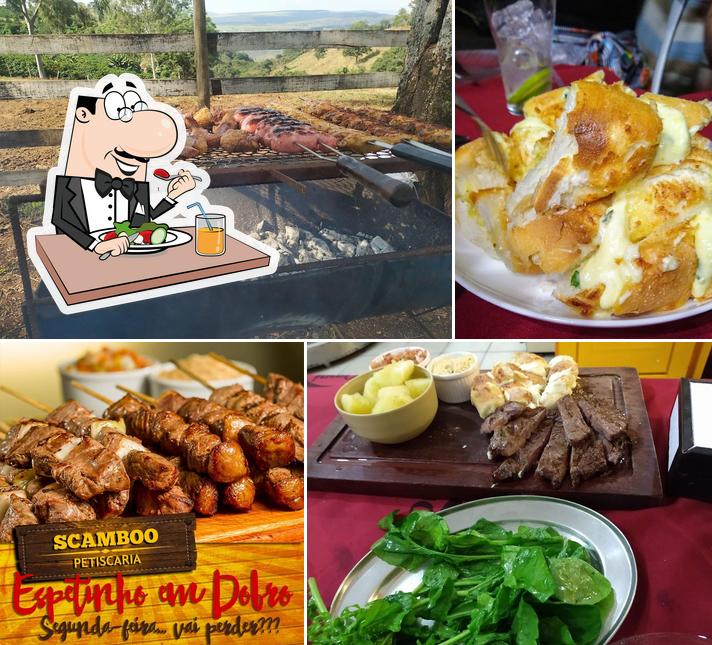 Comida em Scamboo Petiscaria
