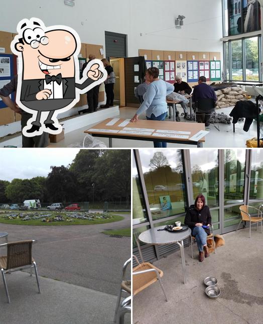 The interior of Visitor Centre - Birkenhead Park