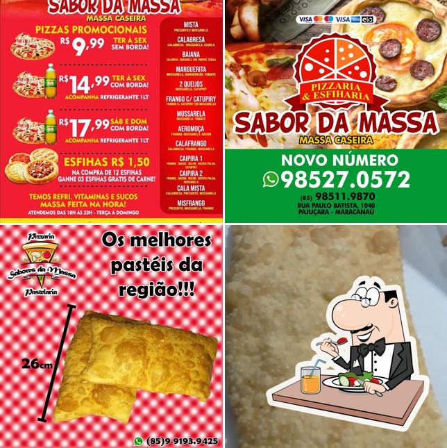 Comida em Pizzaria&Esfiharia Sabor Da Massa