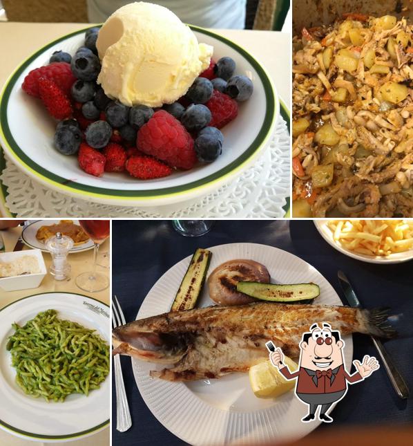 Cibo al Ristorante Taverna del marinaio